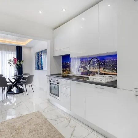 아파트 Stylish 1br Penthouse W Panoramic Views & Bbq By 360 Estates *